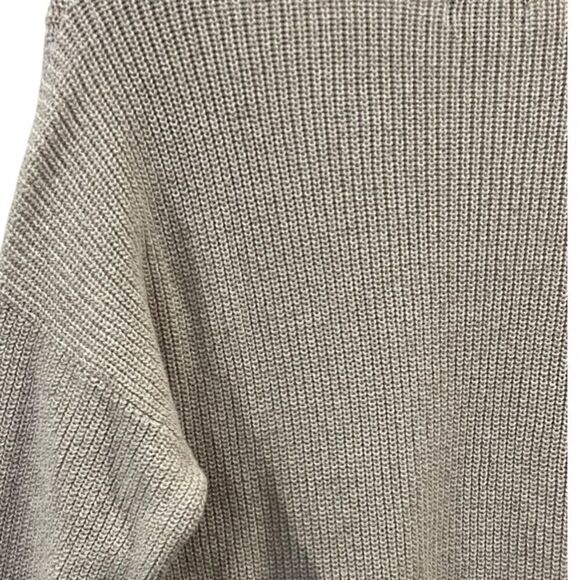 Ana Cream Metallic knit Cream crew neck sweater PXL - Picture 7 of 8